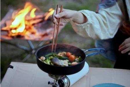 Cuisiner en pleine nature