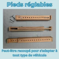 Pieds réglables