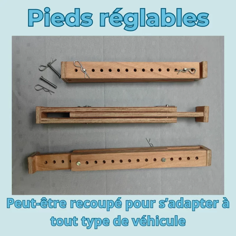 Pied réglables