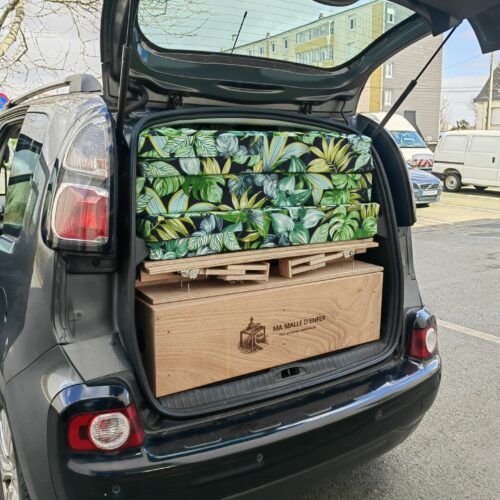 Compact malle Ma malle d'enfer - Transformer votre véhicule de tout les jours en van aménagé avec nos kits d'aménagement - voiture